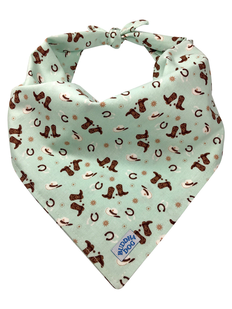 Buckaroo Mint Bandana