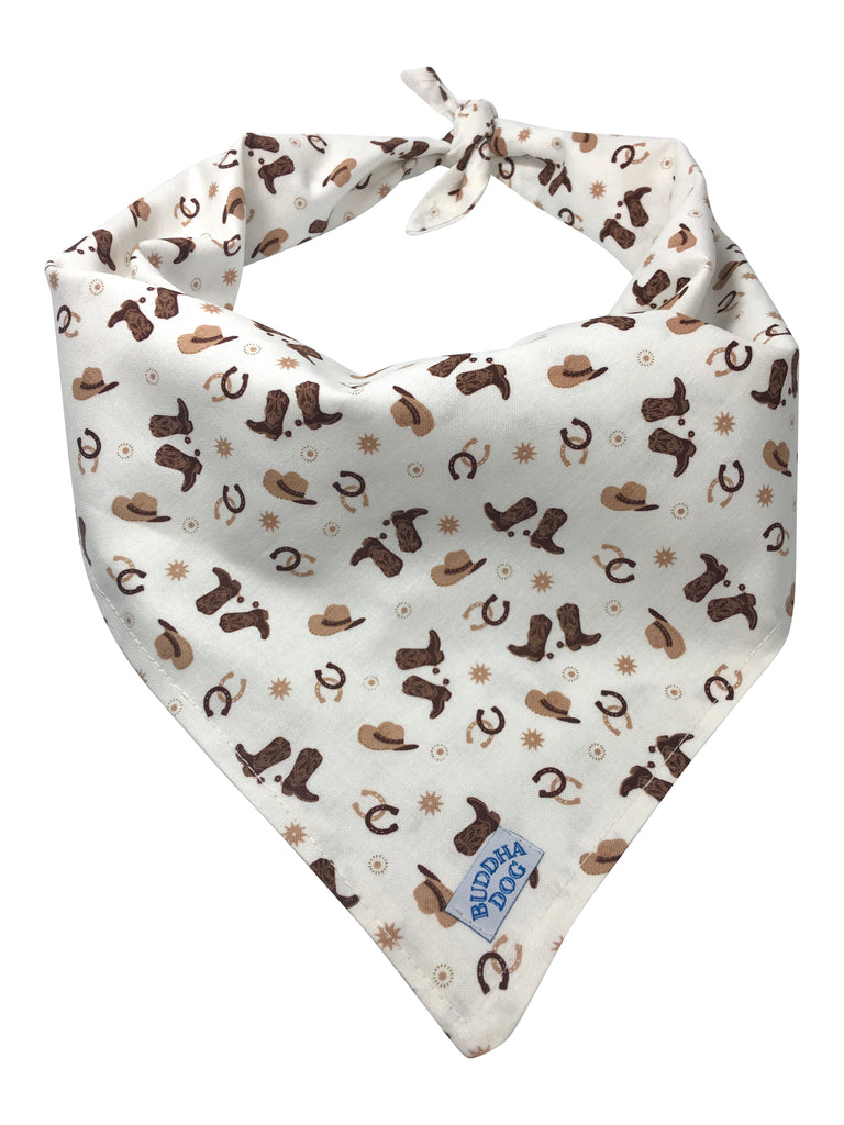 Buckaroo Cream Bandana