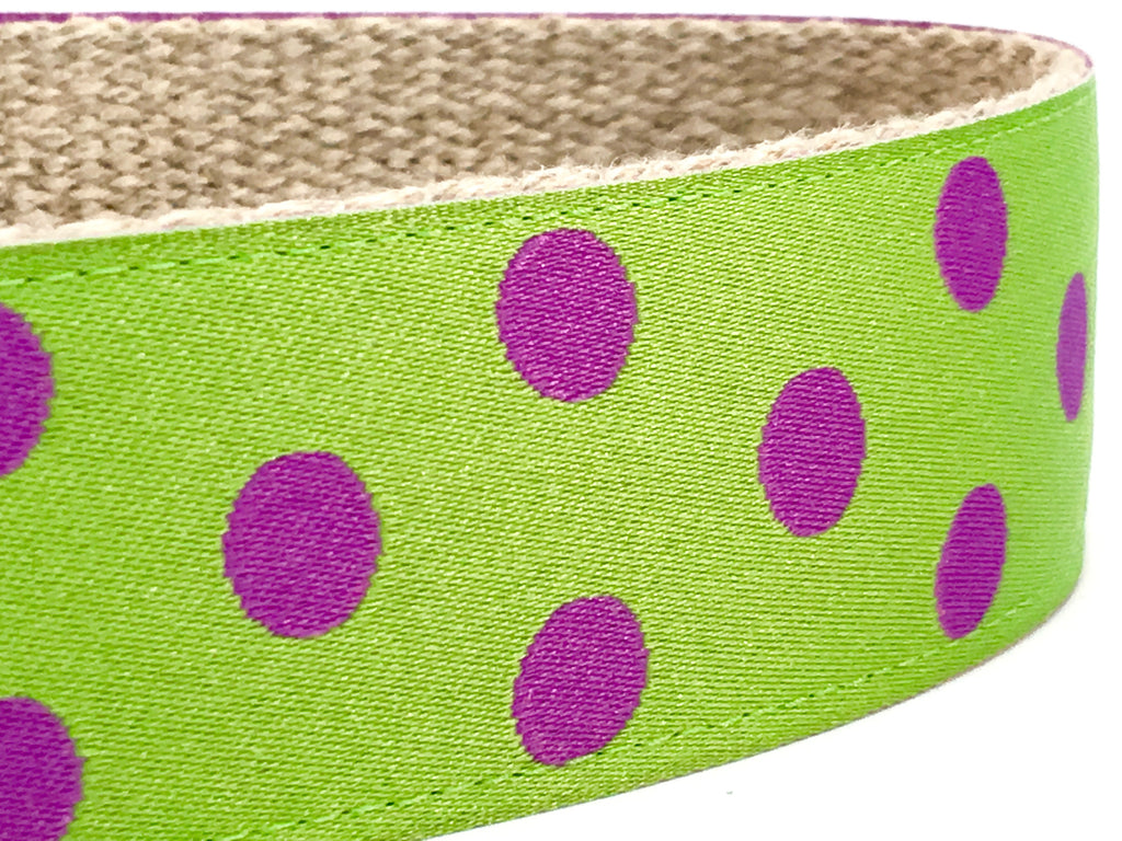 Dotty Green Apple/ Purple