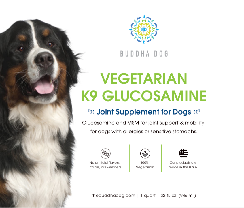 VEGETARIAN K9 GLOCOSAMINE BUDDHA DOG