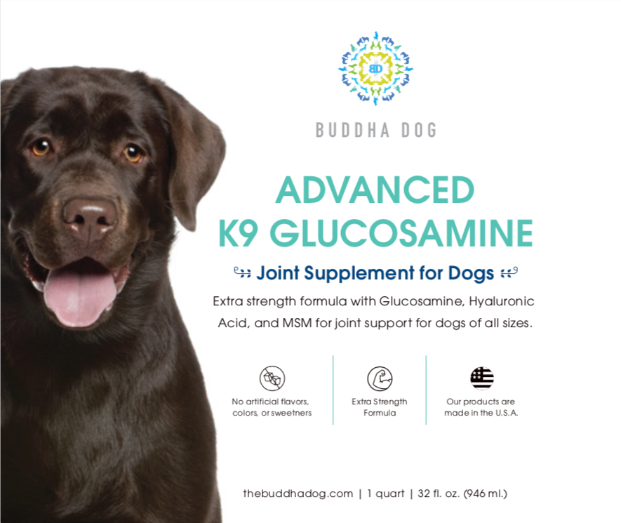 K9 GLOCOSAMINE ADVANCED BUDDHA DOG
